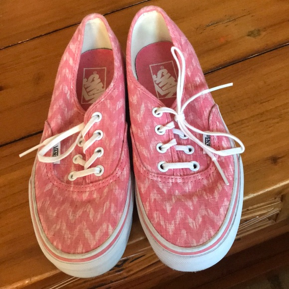 Vans Shoes - Pink and white vans